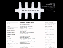 Tablet Screenshot of lyrics.intothelight.info
